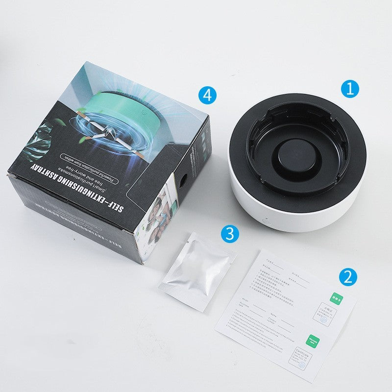 Portable Smoke Removal Air Purification Ashtray
