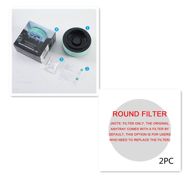 Portable Smoke Removal Air Purification Ashtray