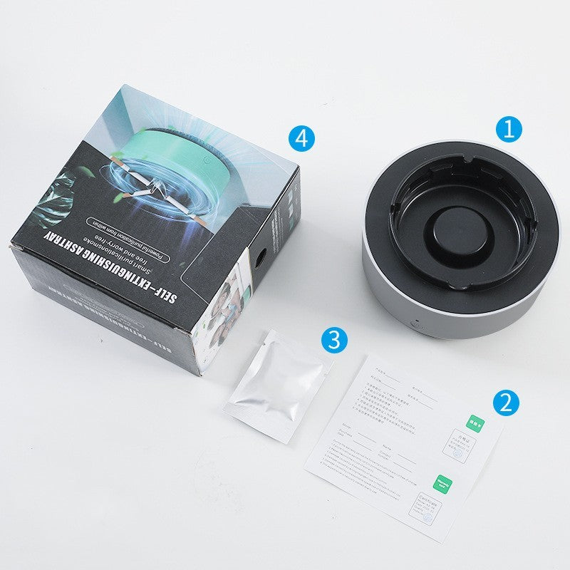 Portable Smoke Removal Air Purification Ashtray