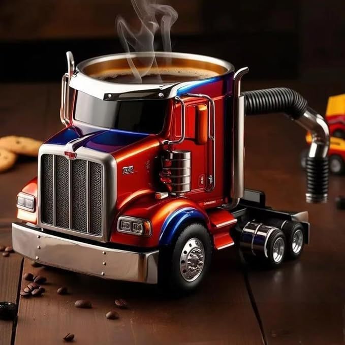 Durable Semi-Truck Coffee Mugs For Family
