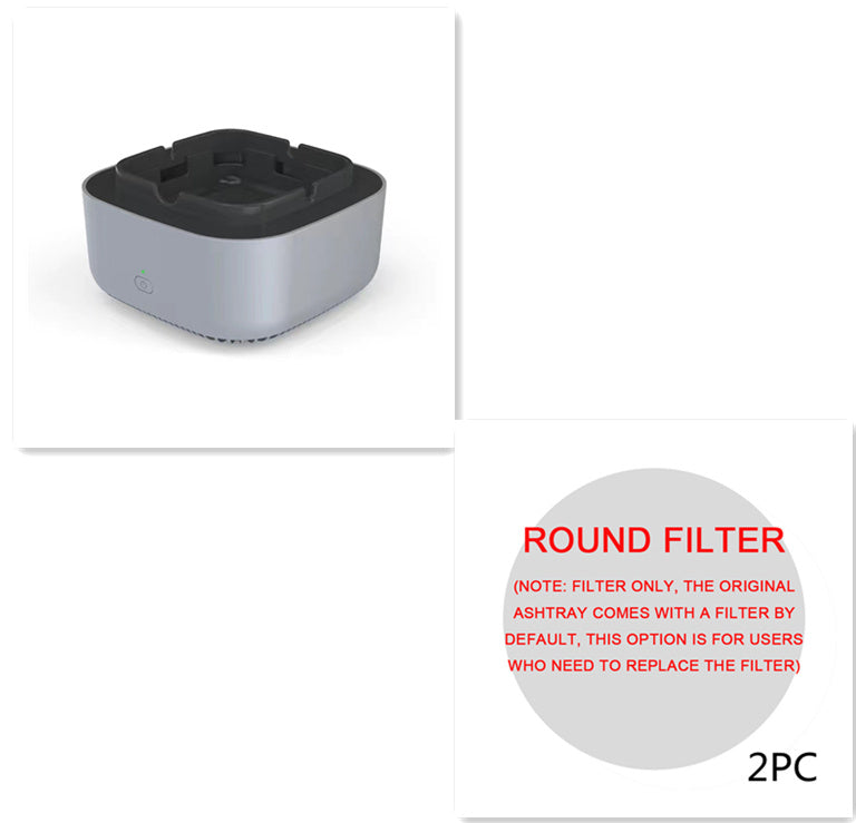Portable Smoke Removal Air Purification Ashtray