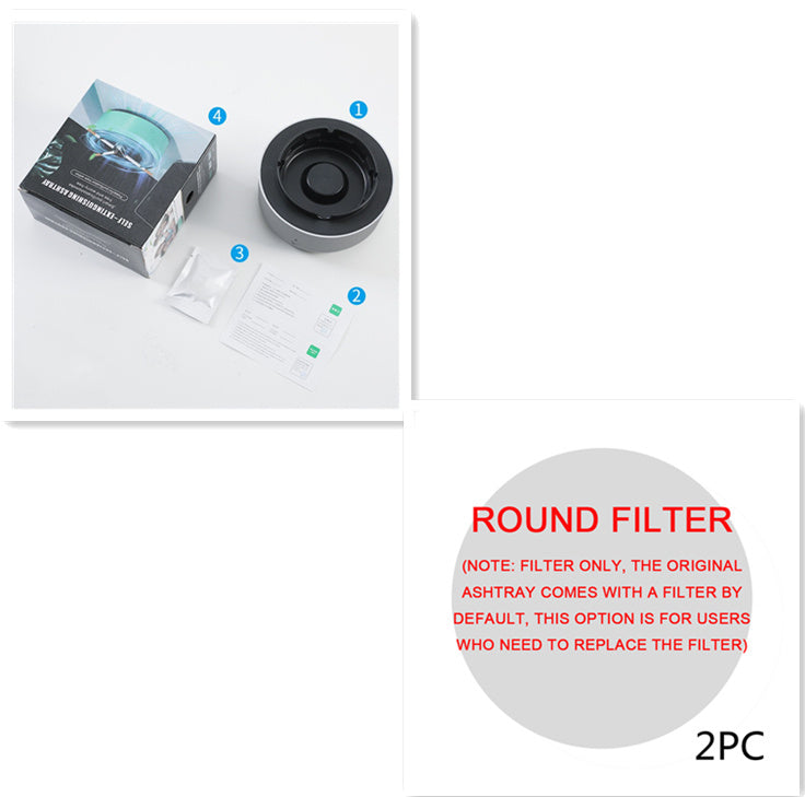 Portable Smoke Removal Air Purification Ashtray