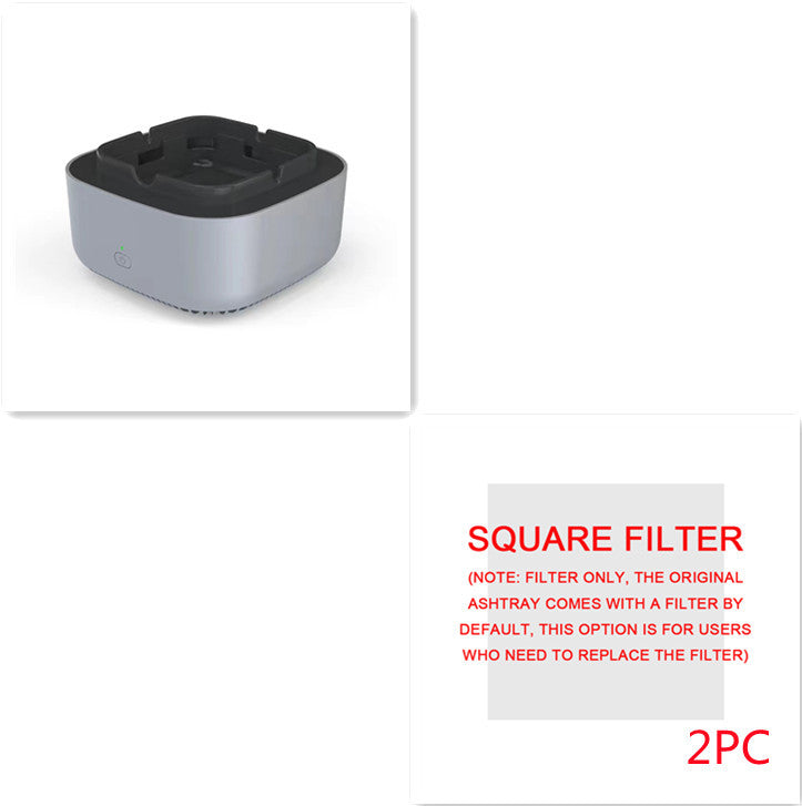 Portable Smoke Removal Air Purification Ashtray