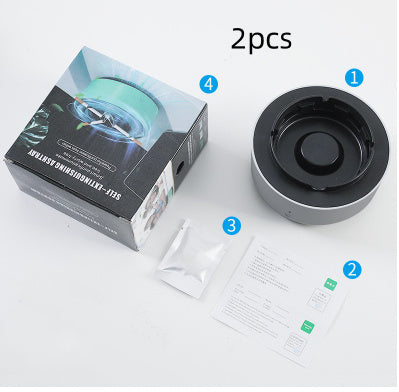 Portable Smoke Removal Air Purification Ashtray