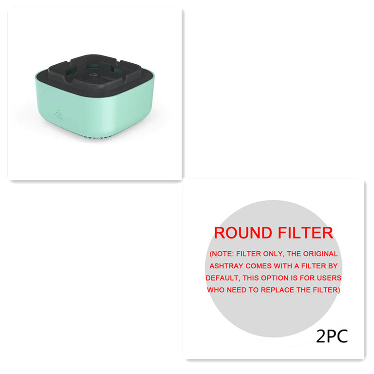 Portable Smoke Removal Air Purification Ashtray