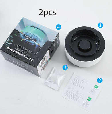 Portable Smoke Removal Air Purification Ashtray